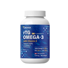 rTG Omega-3 with Vitamin E / 1210mg, 180Caps rTG Omega-3 with Vitamin E / 1210mg, 180Caps