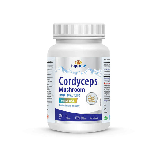 Cordyceps Mushroom 350mg 90 Capsules