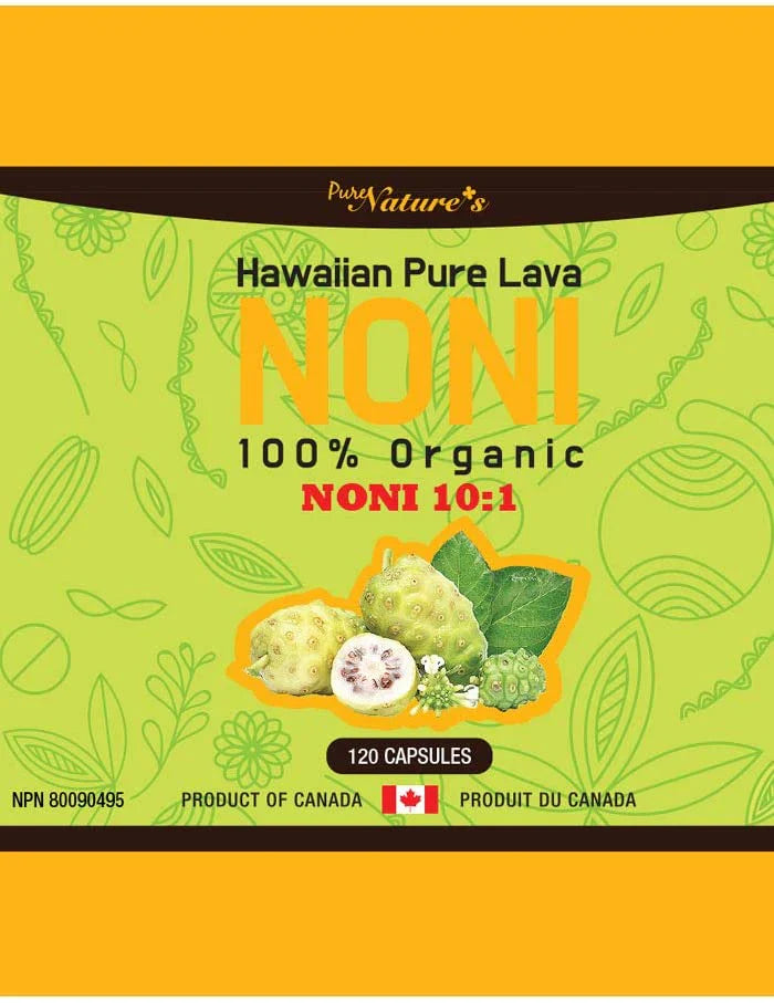 Hawaiian Pure Lava Noni | x10 | 500mg