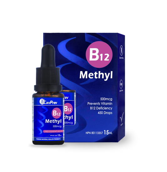 B12 Methyl 500mcg Drops – Blueberry
