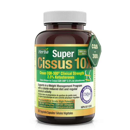 Cissus 10X Extract with Green Coffee Bean – 60 Capsules