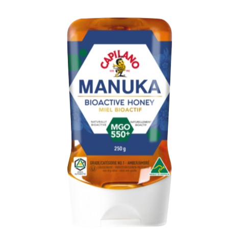 100% Pure Manuka Bioactive Honey MGO 550+ / 250g