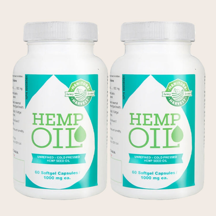 Hemp Seed Oil Softgels 2-pack