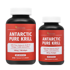 Antarctic Pure Krill 500mg, 90 / 180caps Antarctic Pure Krill 500mg, 90 / 180caps