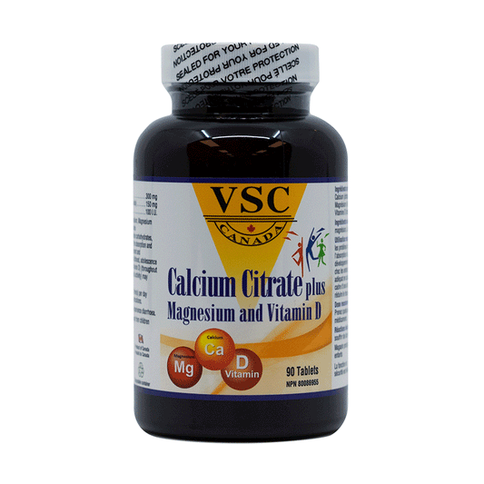 Calcium Citrate Plus Magnesium & Vitamin D / 90caps
