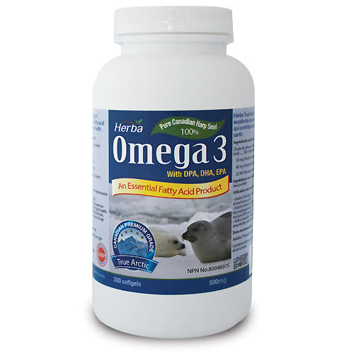 Omega 3 with DPA, DHA, EPA / 500mg, 300softgels