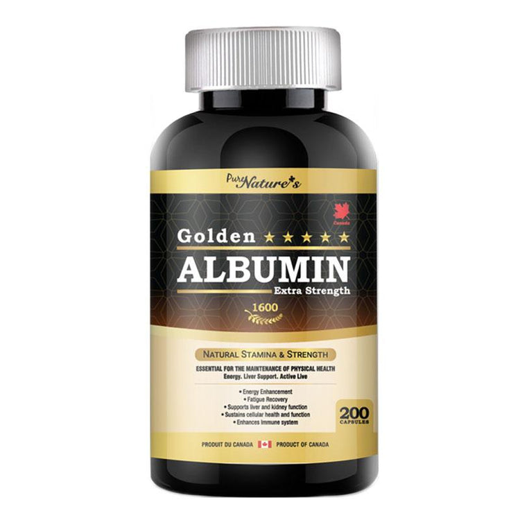 Pure Nature's Golden Albumin Extra Strength / 200caps