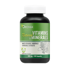 Natural Vitamins & Mineral / 900mg, 180caps Natural Vitamins & Mineral / 900mg, 180caps