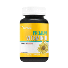 Premium Vitamin D (Vitamin 5000 IU) / 150mg, 120caps Premium Vitamin D (Vitamin 5000 IU) / 150mg, 120caps