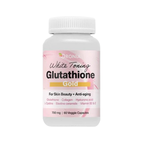 미백 글루타치온 골드 / 700mg, 60 Veggie 캡슐