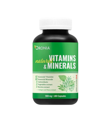 천연 비타민 & 미네랄 / 900mg, 180 캡슐