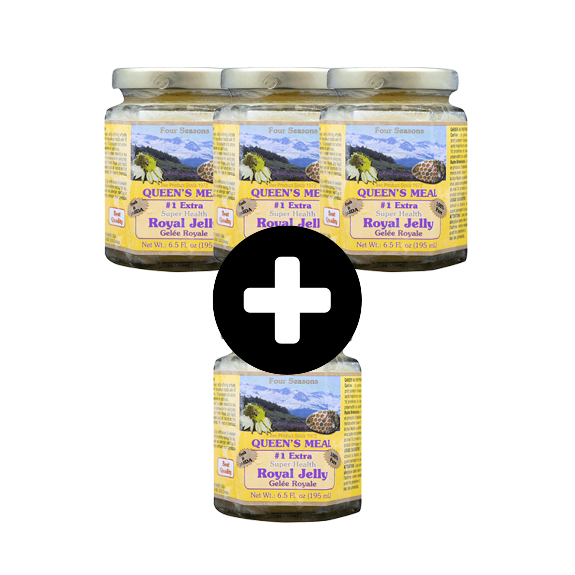 신선한 100% 생로얄젤리 원액 / 195ml