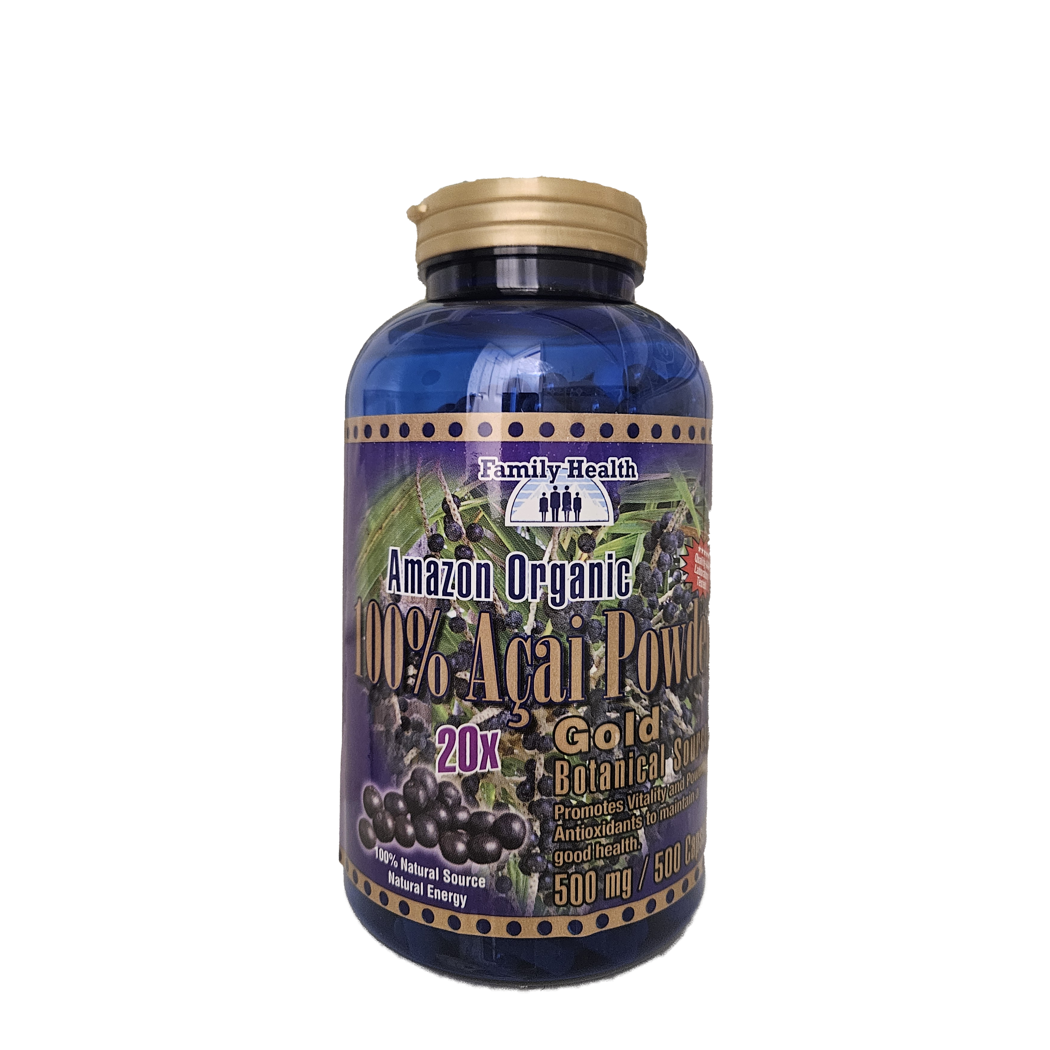 아마존 오가닉 100% 아사이베리 파우더 / 500g