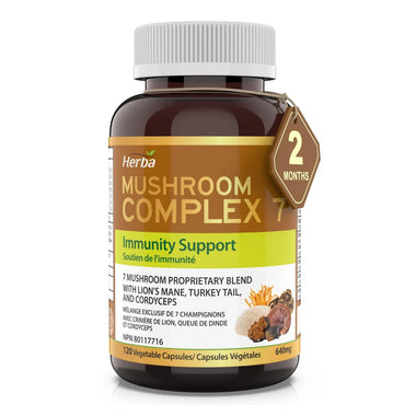 Mushroom Complex Supplements – 120 Capsules