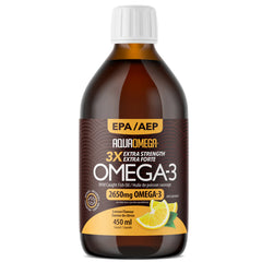 AquaOmega 3X Extra Strength EPA Omega-3 (Lemon Flavour)