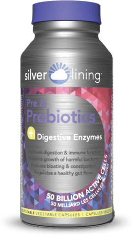 Prebiotic And Probiotic Digestive Enzymes (120 Caps)