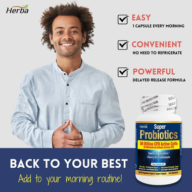 Probiotics with Prebiotics - 30 Vegetable Capsules