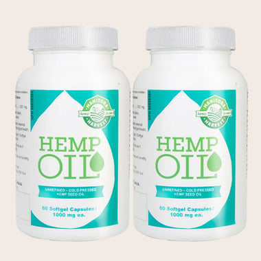 Hemp Seed Oil Softgels 2-pack