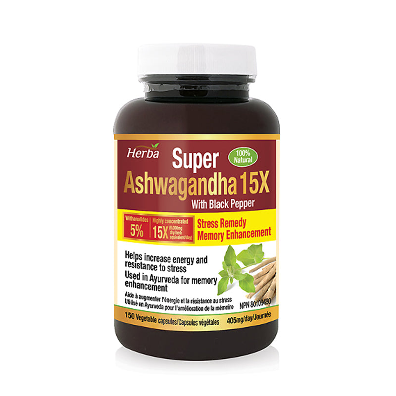 Ashwagandha 15X 150 capsules