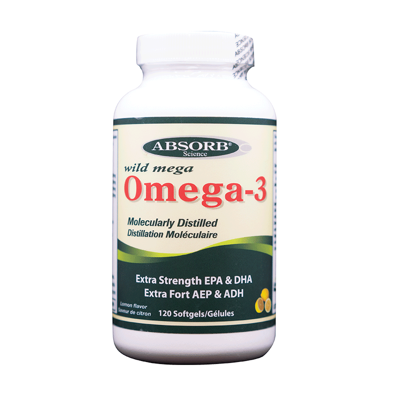 Wild Mega Omega-3 / 120caps