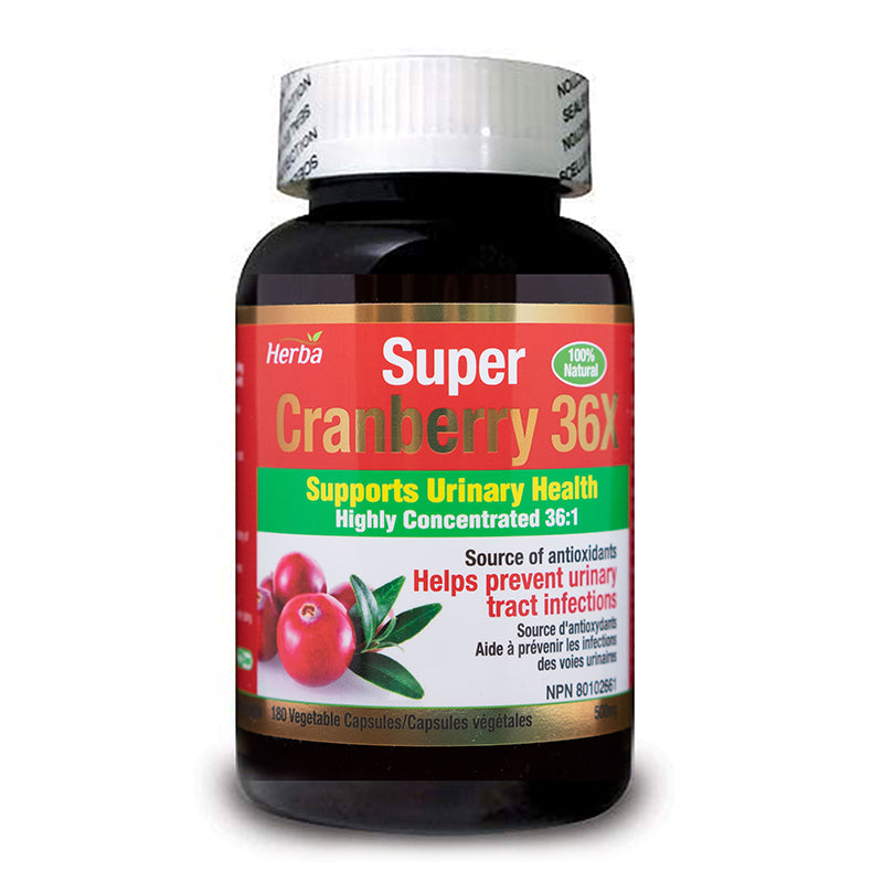 슈퍼 크랜베리 ​​36x / 500mg, 180정