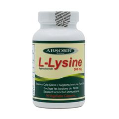 L - Lysine / 500mg, 90caps