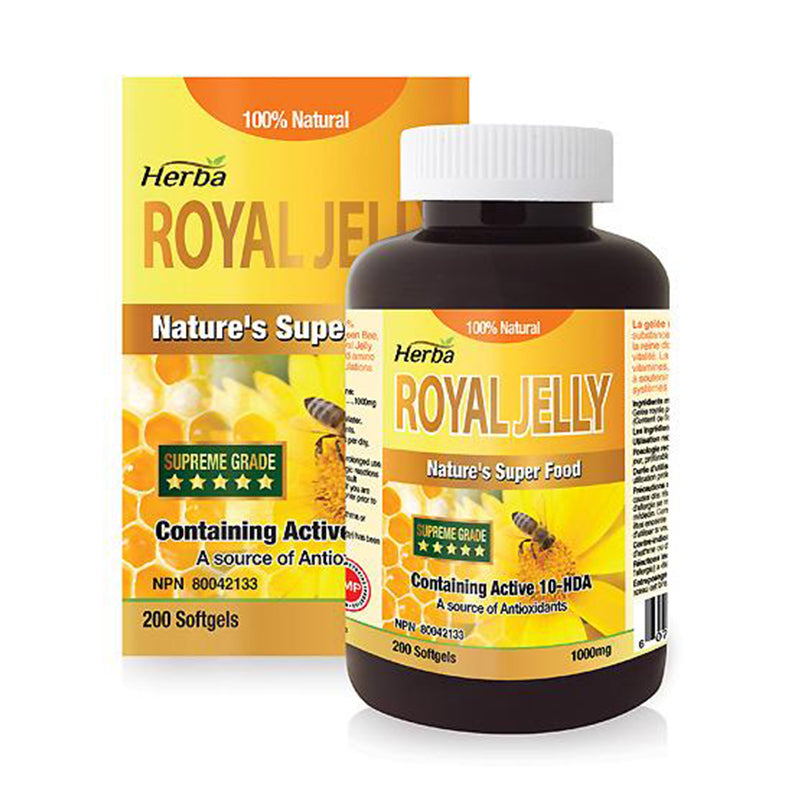 Royal Jelly / 1,000mg, 200caps