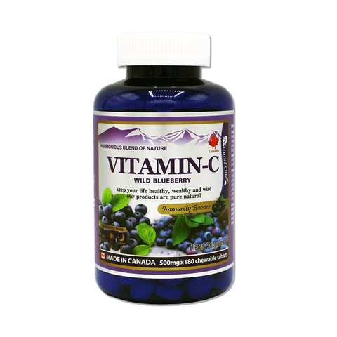 블루베리 비타민 C / 500mg, 180정